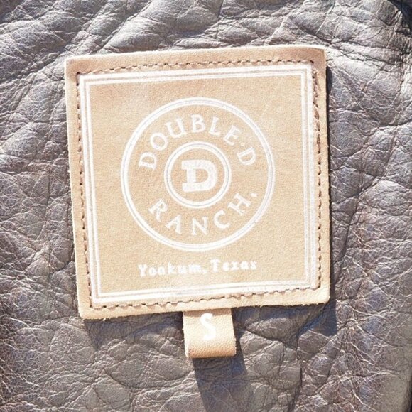 Double D Ranch Women’s S Suede Jacket Matching Studded Belt Western Chic - Picture 7 of 13